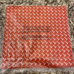 NIB Tory Burch Red TZag Neckerchief